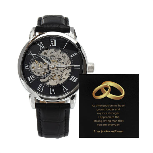 Men's Openwork Watch, For the Man in My life