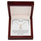 Personalized Card - Alluring Beauty Necklace for the Special Woman in Your Life