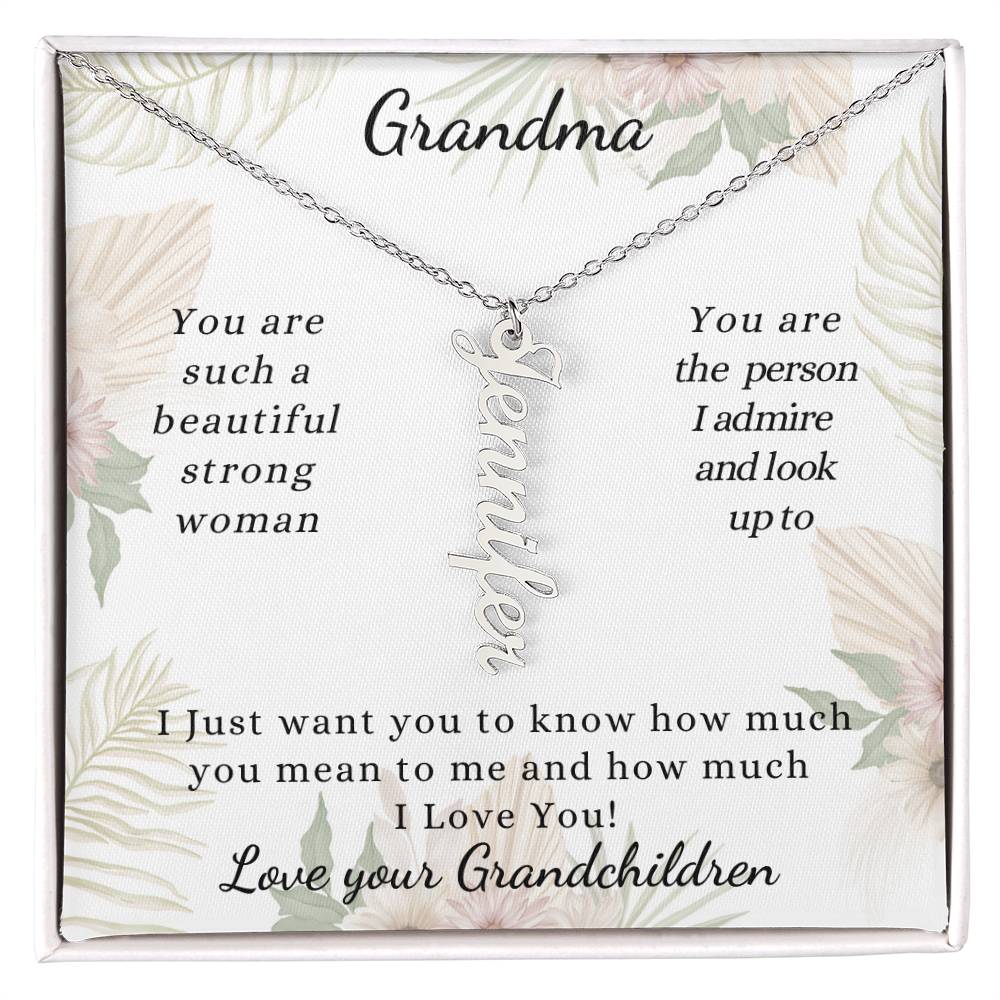 Single or Multiple Name Necklace for Mom, Grandma, Sister, with the children's names (Can be a great Sisters or BFF necklace)