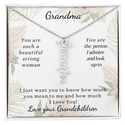 Single or Multiple Name Necklace for Mom, Grandma, Sister, with the children's names (Can be a great Sisters or BFF necklace)