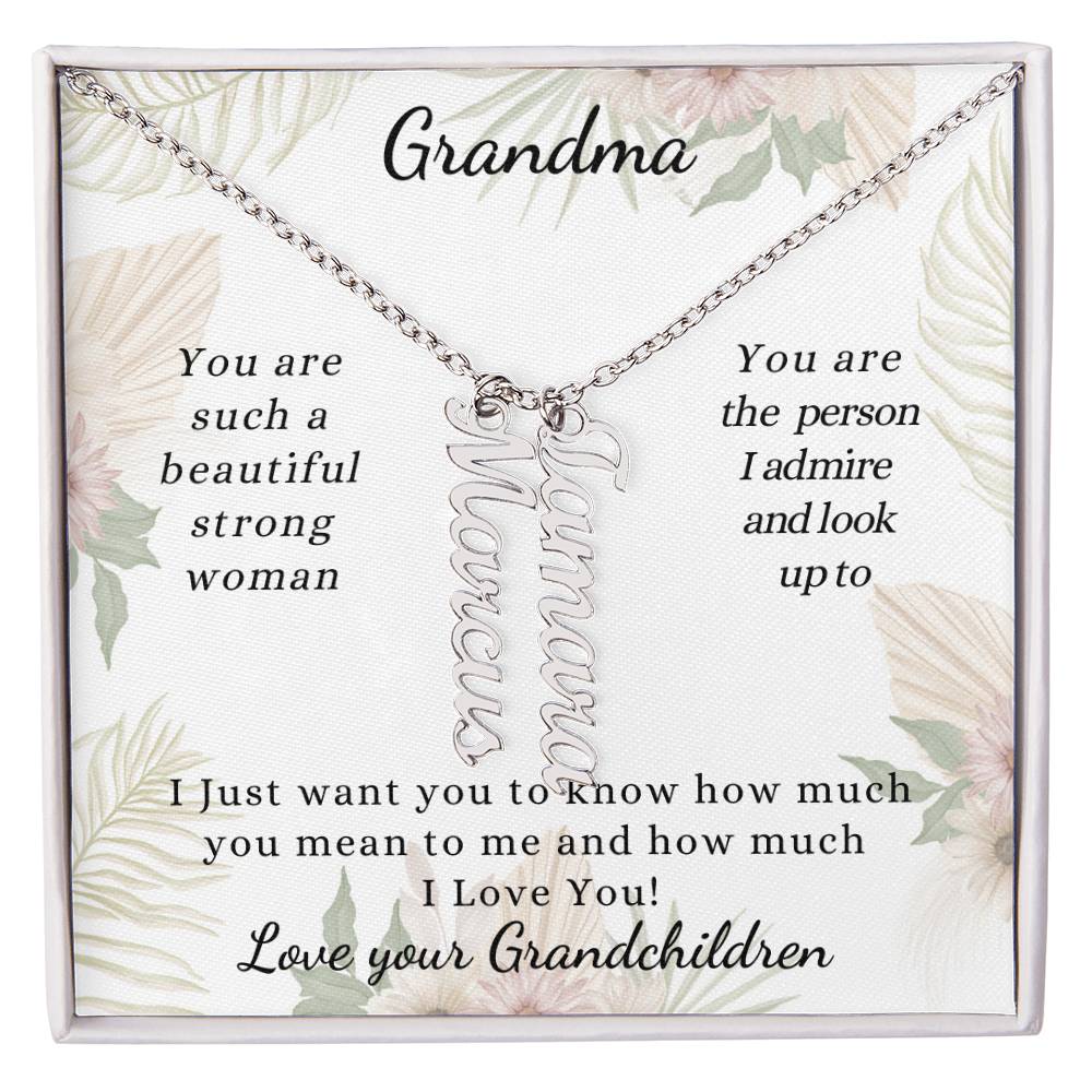 Single or Multiple Name Necklace for Mom, Grandma, Sister, with the children's names (Can be a great Sisters or BFF necklace)