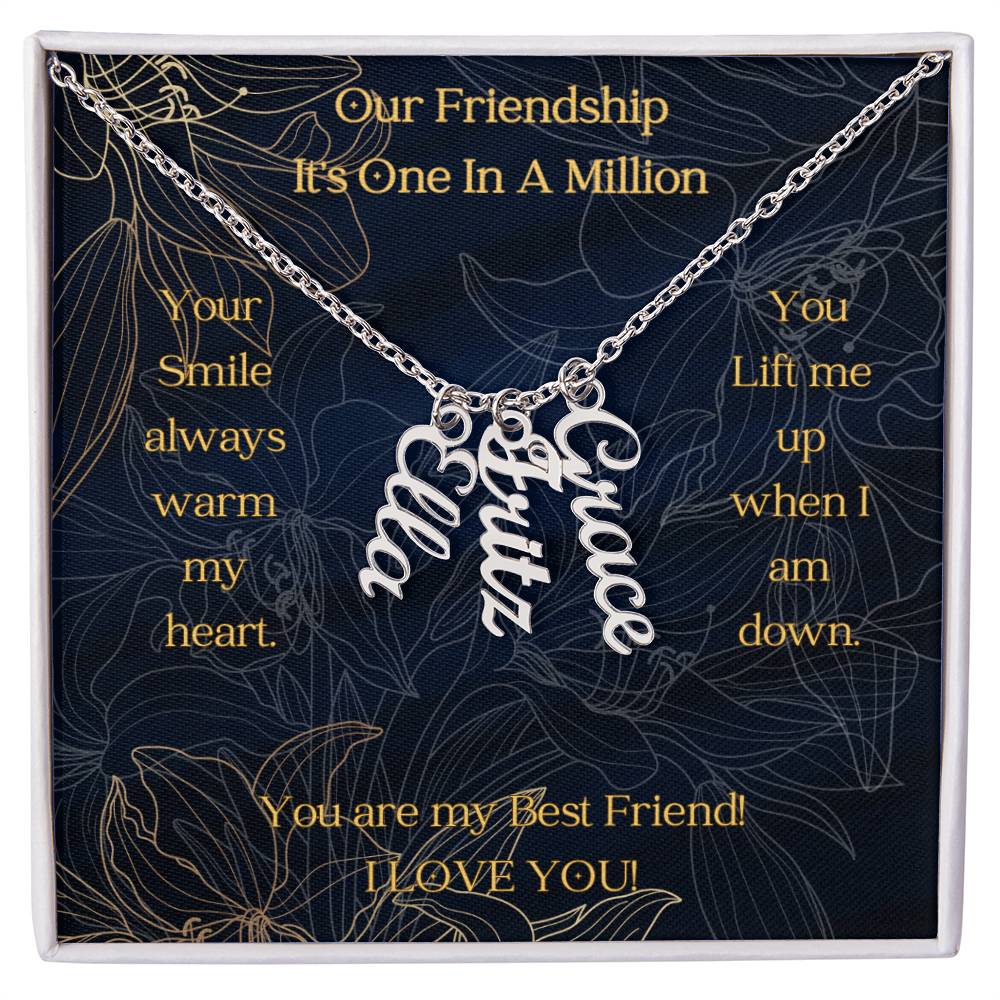 Best Friends Forever - Multi Name Necklace