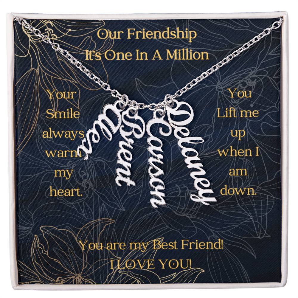 Best Friends Forever - Multi Name Necklace