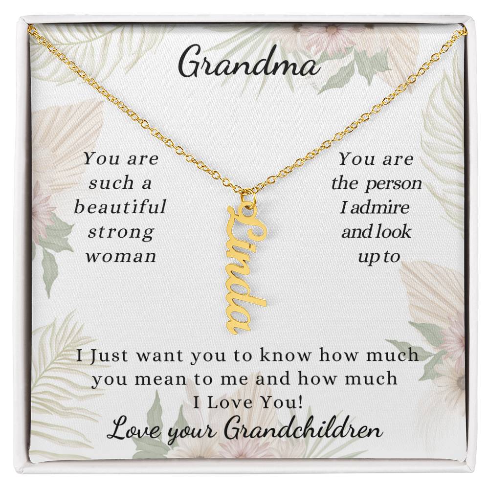 Single or Multiple Name Necklace for Mom, Grandma, Sister, with the children's names (Can be a great Sisters or BFF necklace)