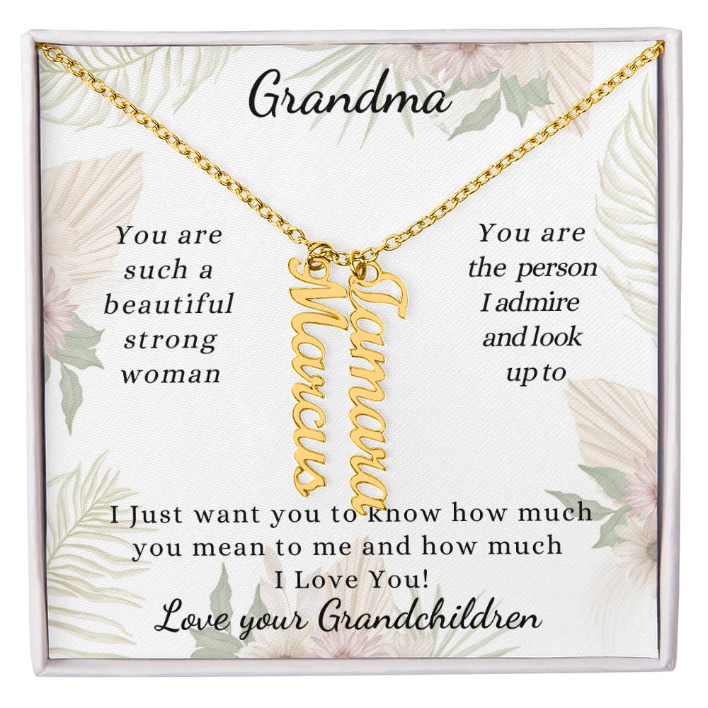 Single or Multiple Name Necklace for Mom, Grandma, Sister, with the children's names (Can be a great Sisters or BFF necklace)