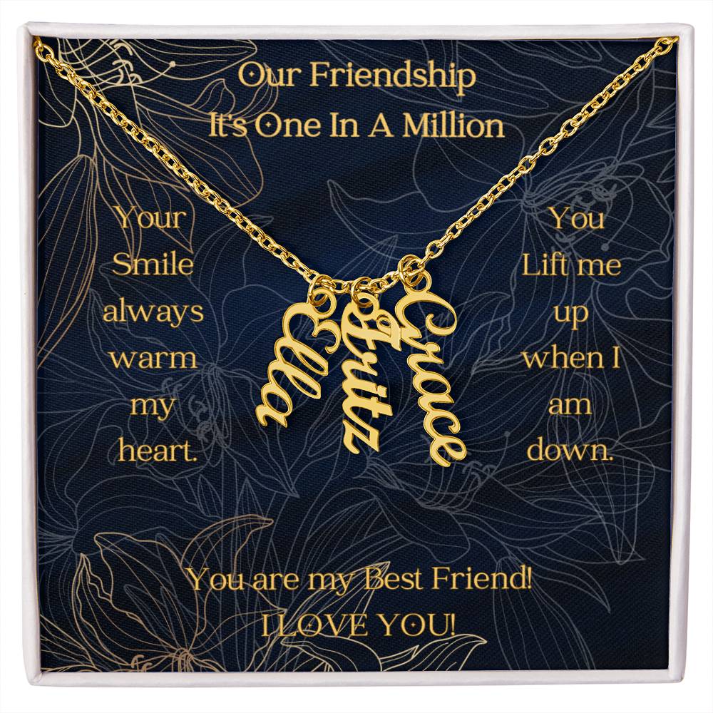 Best Friends Forever - Multi Name Necklace