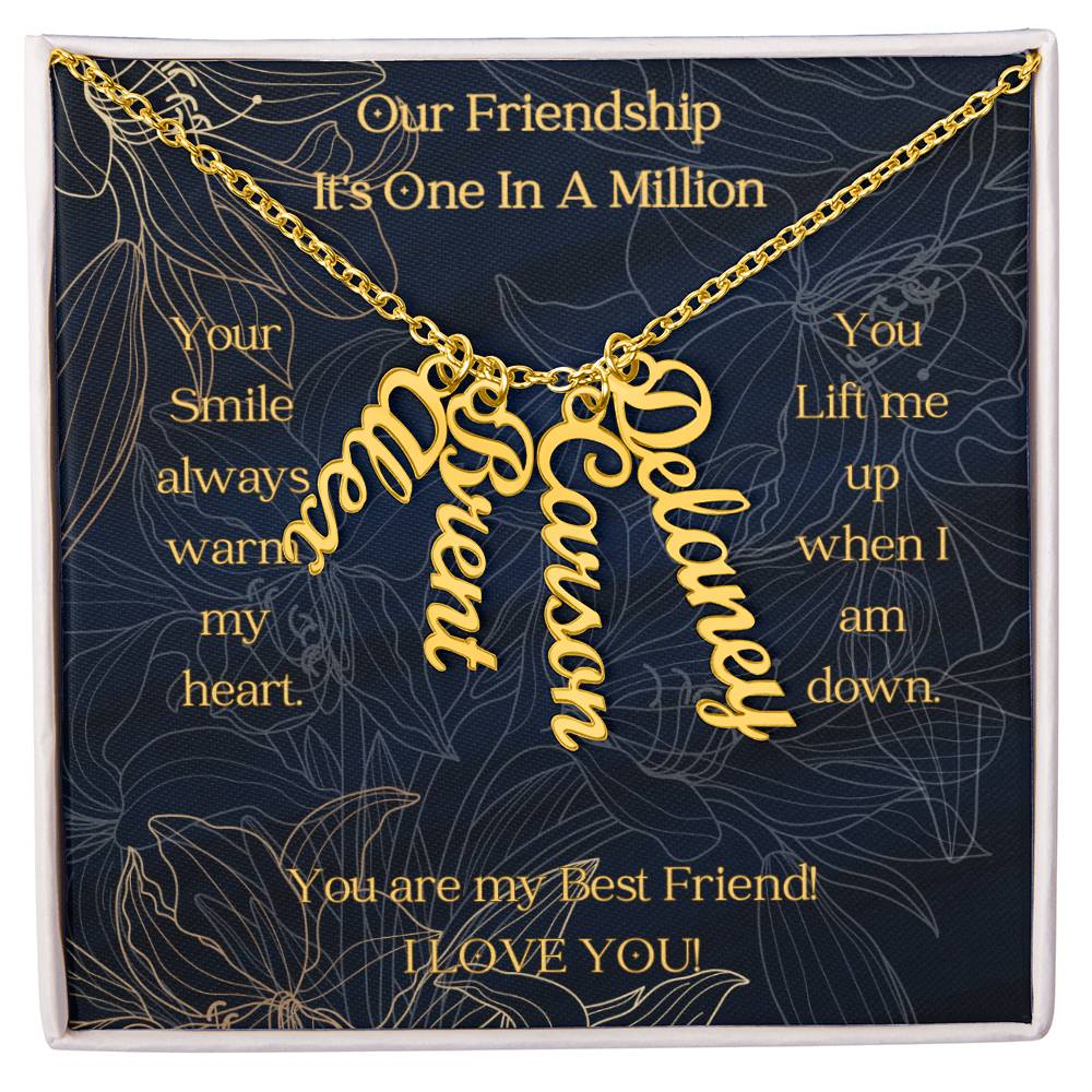 Best Friends Forever - Multi Name Necklace