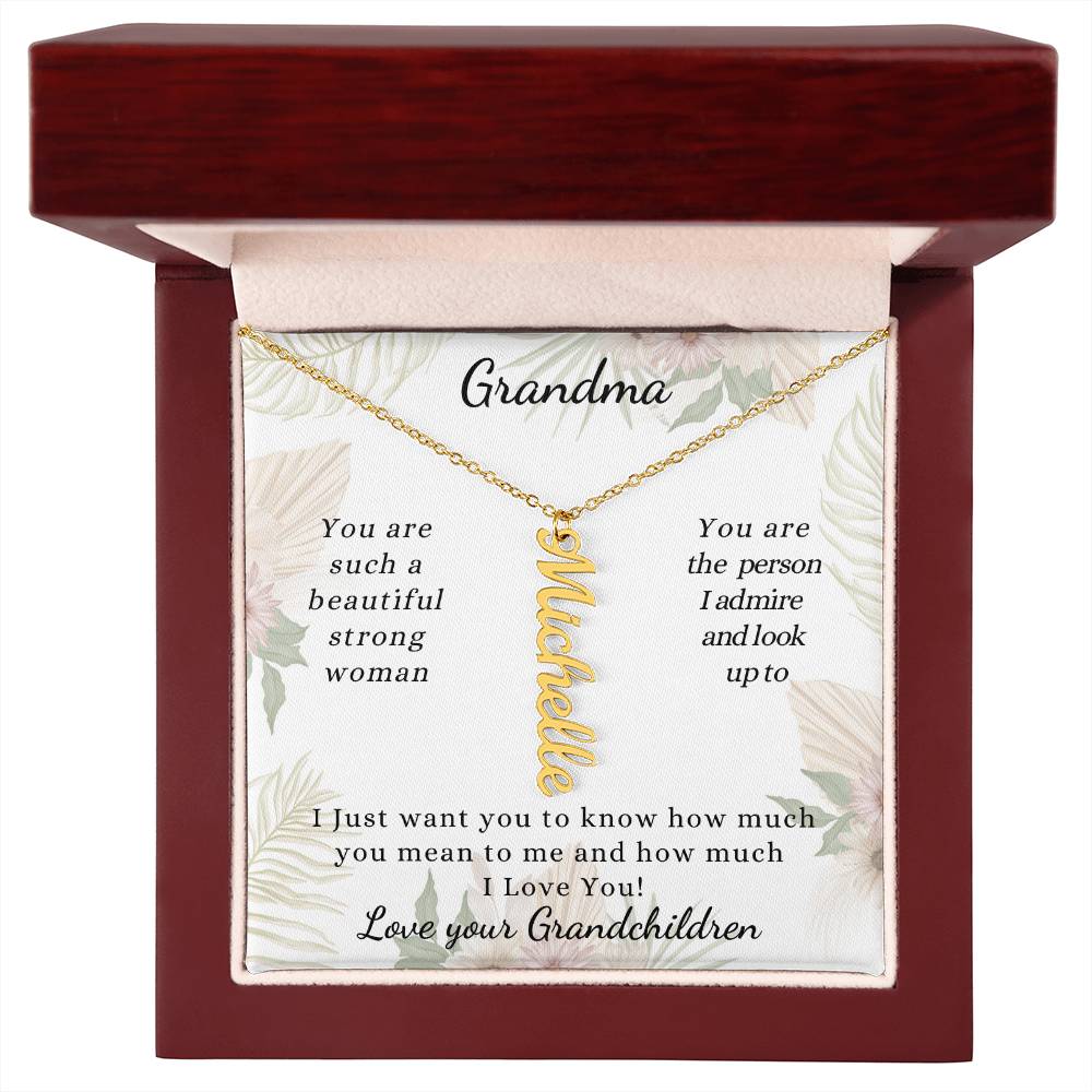 Single or Multiple Name Necklace for Mom, Grandma, Sister, with the children's names (Can be a great Sisters or BFF necklace)