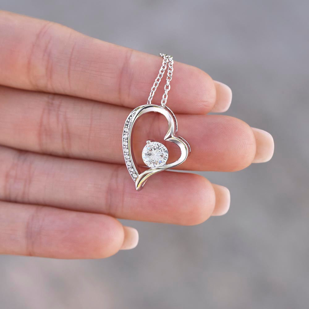 Personalized Card - Forever Love Necklace for the Special Woman in Your Life