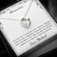 Personalized Card - Forever Love Necklace for the Special Woman in Your Life